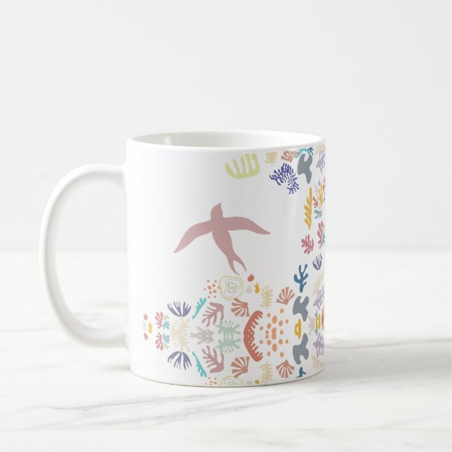 Dove Matisse Art Elements Kaffeetasse (Links)