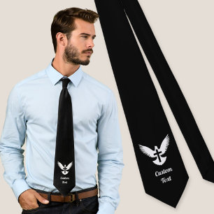 Dove mit Cross Neck Tie Krawatte