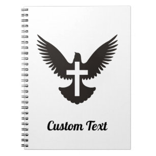 Dove mit Cross Notebook Notizblock