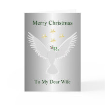 Dove of Peace Ehefrau Weihnachten