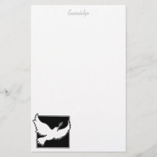 Dove-Papier personalisiert Briefpapier