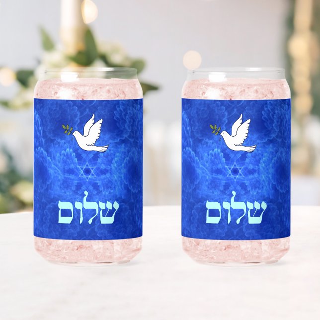 Dove - Shalom Fractal Dosenglas (Insitu (Hochzeit))