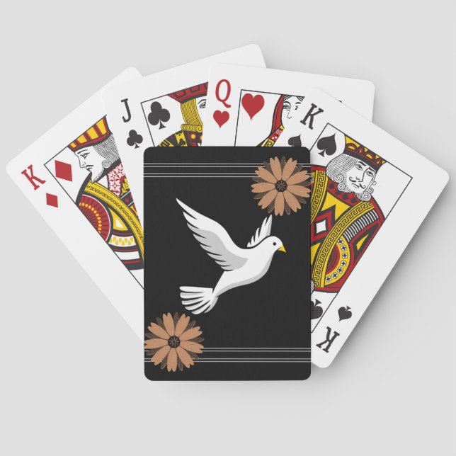 Dove Spielkarten-Deck Spielkarten (Rückseite)