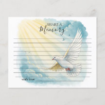 Dove Sunlight Partager une carte funéraire mémoire