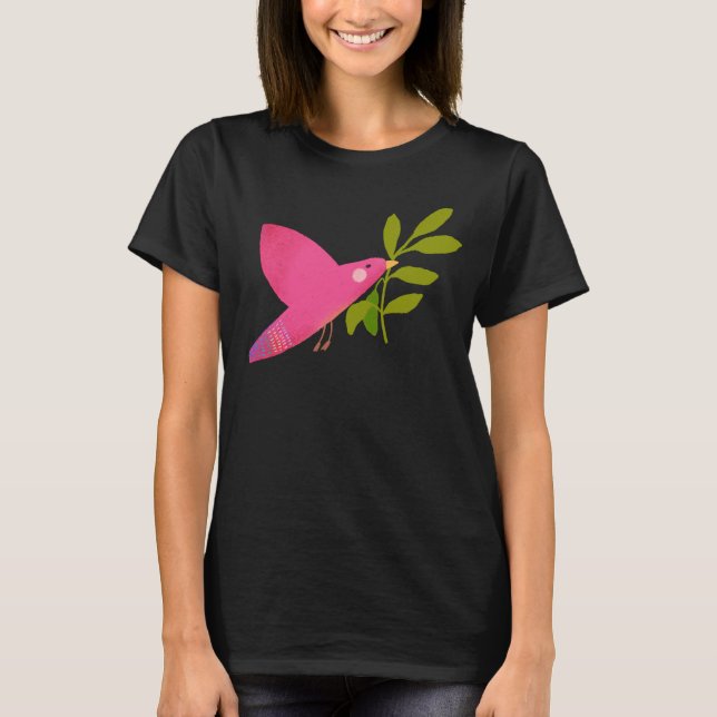 DOVE, T-shirt SYMBOLE DE PAIX (Devant)