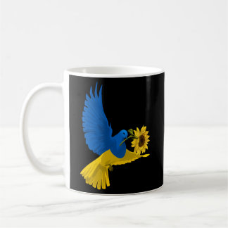 Dove Ukraine Sonnenblume Ukrainischer Gebet für di Kaffeetasse