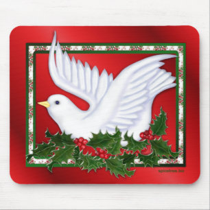 Dove und Holly Mousepad