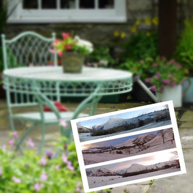 Dovedale Panorama Feiertagskarte (Von Creator hochgeladen)