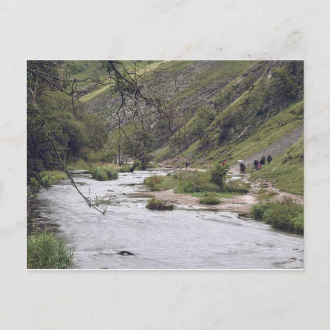 Dovedale Peak District Postcard Postkarte (Vorderseite)