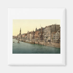 Dovenfleeth, Hamburg, Deutschland Magnet