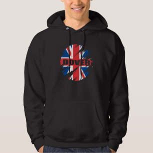 Dover British Flag England Großbritannien Union Ja Hoodie