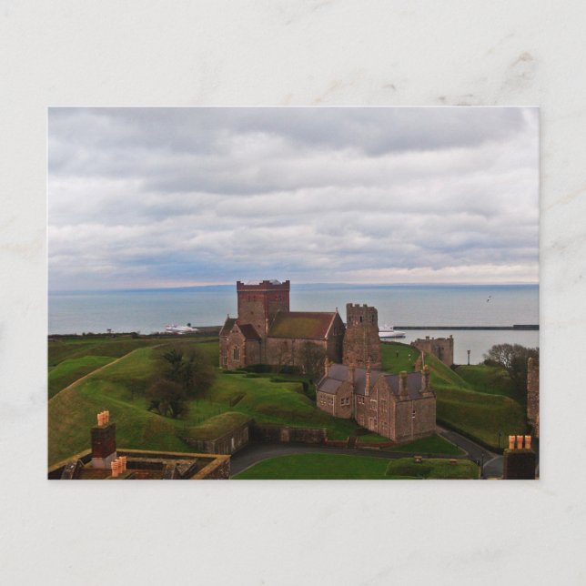 Dover Castle Postkarte (Vorderseite)