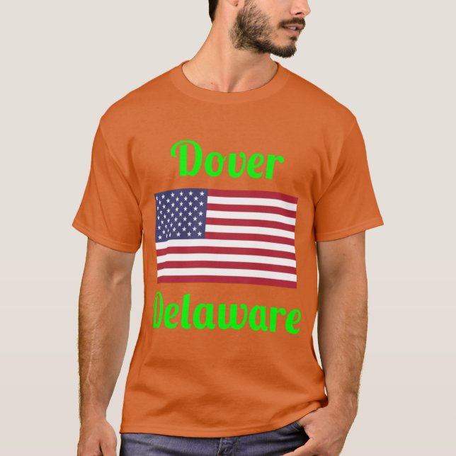 Dover Delaware Stilvolle Prints2 T-Shirt (Vorderseite)