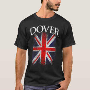 Dover England Britische Flagge Funny Funny T-Shirt
