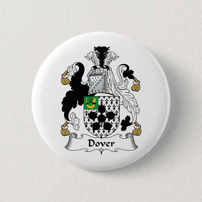 Dover-Familienwappen Button (Vorderseite)