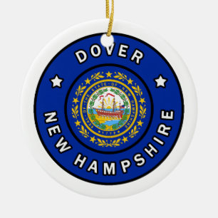 Dover, New Hampshire Keramik Ornament