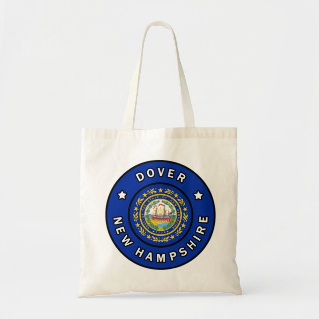 Dover New Hampshire Tragetasche (Vorne)