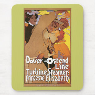 Dover-Ostend-Linie Mousepad