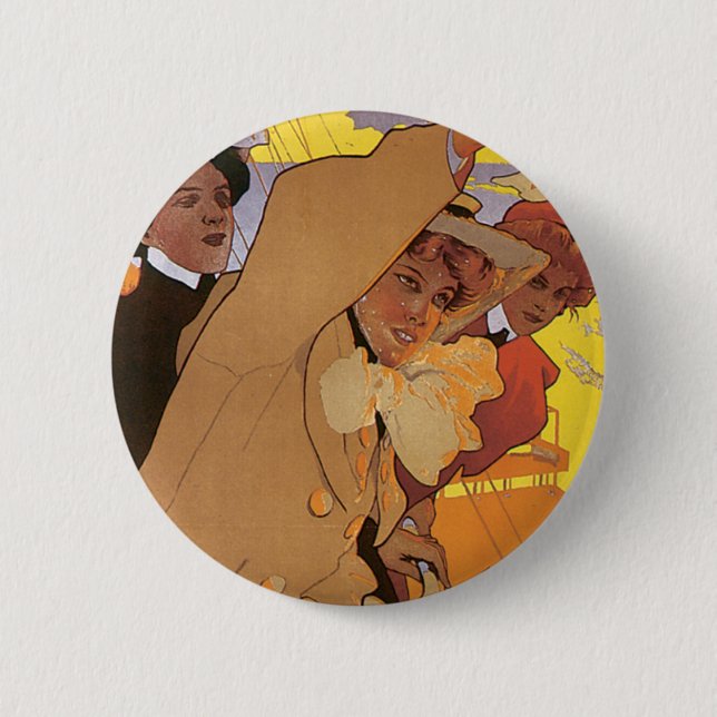 Dover-Ostende Linie Button (Vorderseite)