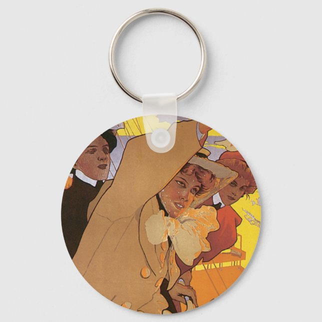 Dover-Ostende-Linie Schlüsselanhänger (Vorderseite)