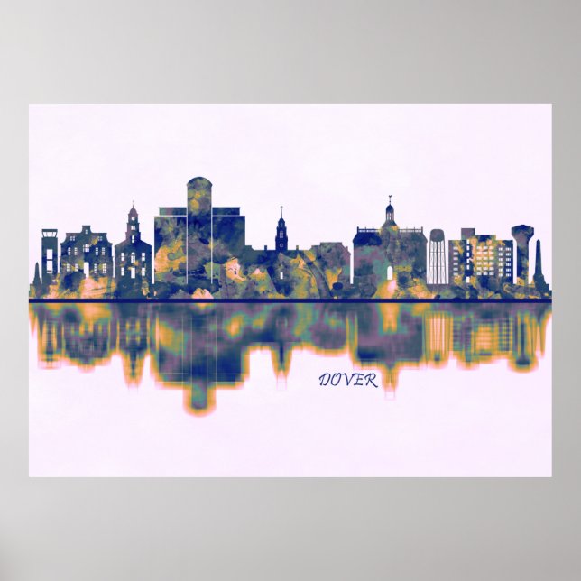 Dover Skyline Poster (Vorne)