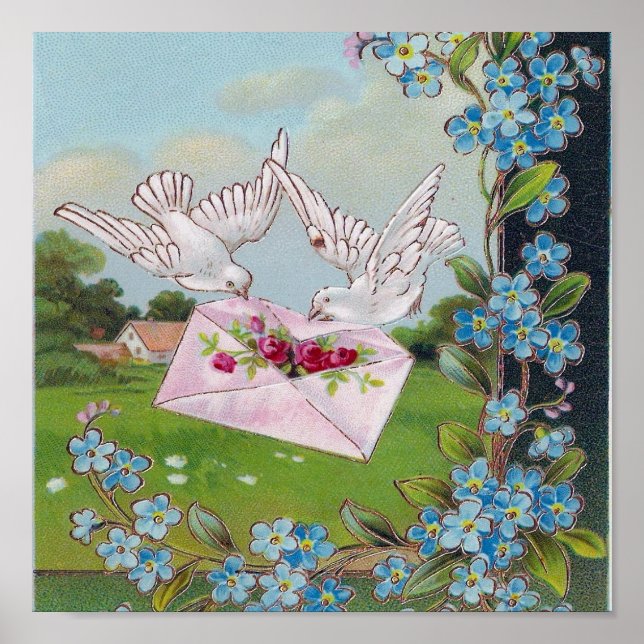 Doves liefern die Mail Poster (Vorne)