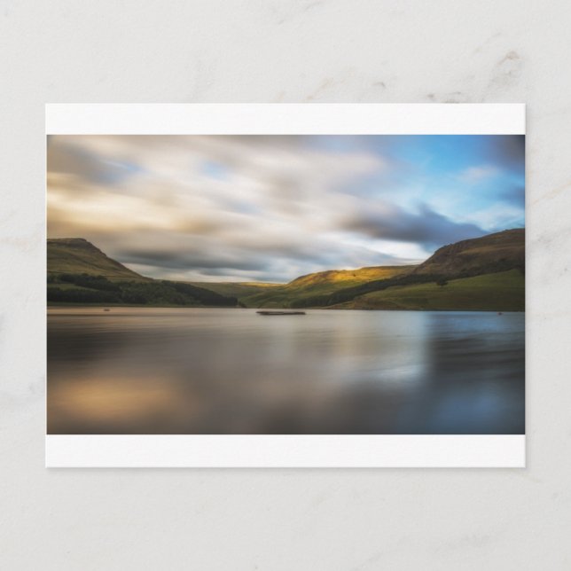 Dovestone Reservoir Postkarte (Vorderseite)