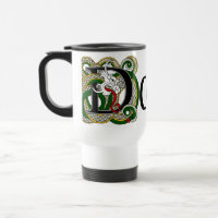 Dowd keltische Drache-Reise-Tasse