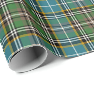 Dowling Clan Tartan Kariertes irisches Muster Geschenkpapier