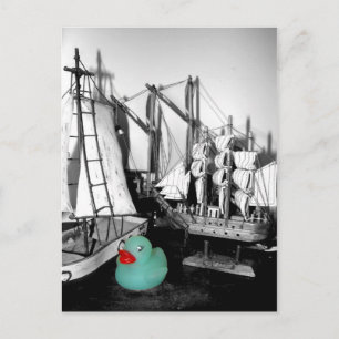 "Down by the Seaside"-Postkarte Postkarte