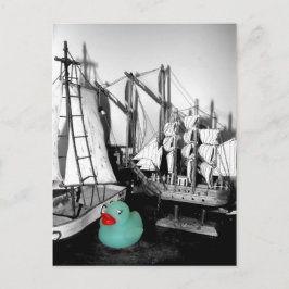 "Down by the Seaside"-Postkarte Postkarte