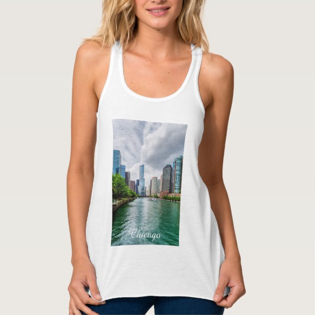 Down Chicago River Tank Top (Vorderseite)