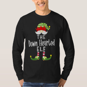 Down Hearf Gruppe Weihnachten Pajama Party T-Shirt