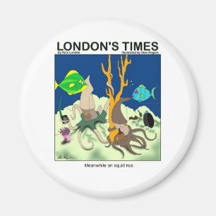 Down On Squid Roe Lustige Geschenke Tees & Sammler Magnet