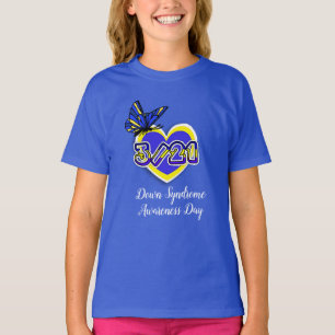 DOWN SYNDROM AWARENESS DAY März 21 Shirt