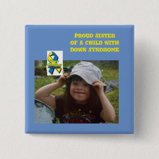 Down-Syndrom Bewusstsein Button