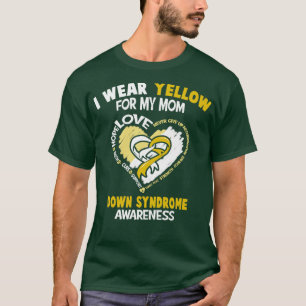 Down-Syndrom Bewusstsein trage ich Gelb für meine  T-Shirt