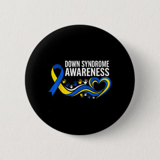 Down-Syndrom-Bewusstseins-Schwimmerband-Inklusion Button