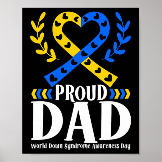 Down-Syndrom-Bewusstseins-Vater 1 Poster