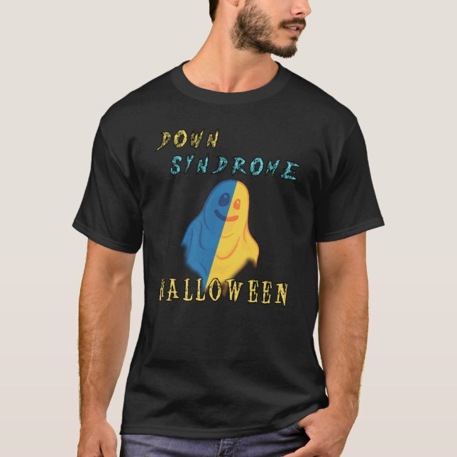Down-Syndrom Halloween T-Shirt (Vorderseite)
