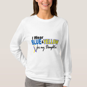 Down-Syndrom I Abnutzung blau u. gelb für meine T-Shirt