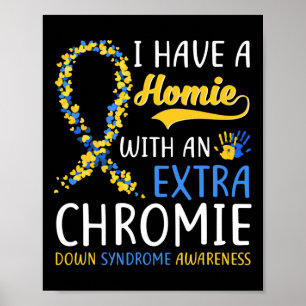 Down-Syndrom - Ich habe ein Haus mit einem Extra-C Poster