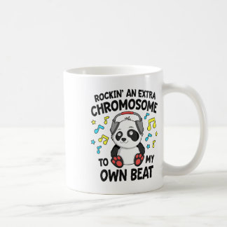 Down-Syndrom Kids T21 Rockin' ein Extra-Chromosom Kaffeetasse