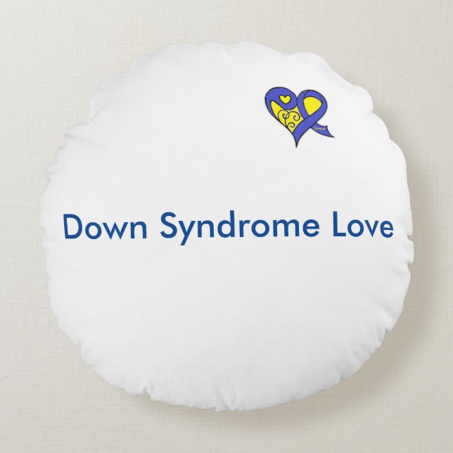 Down-Syndrom Kissen (Vorderseite)