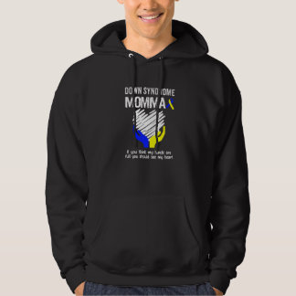 Down Syndrom Momma Sie sollten mein Herz T21 sehen Hoodie