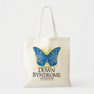 Down-Syndrom Schmetterling Tragetasche