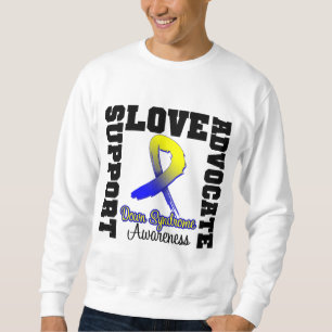 Down-Syndrom Stützanwalt-Liebe Sweatshirt
