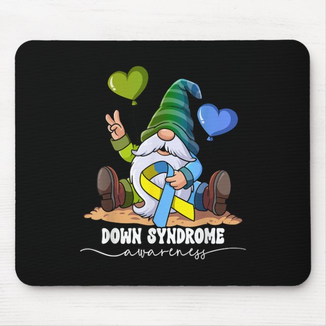Down Syndrome Awareness _1 Mousepad (Vorne)