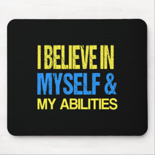 Down Syndrome Awareness ADHD Awareness Autism Spec Mousepad