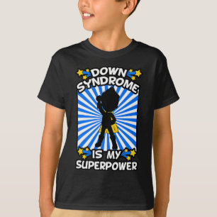 Down Syndrome Awareness Chromosome Superpower Gift T-Shirt